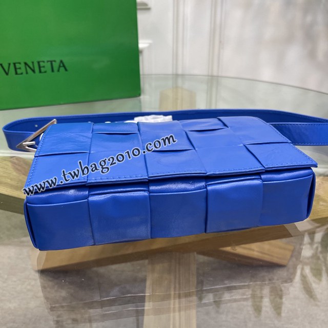Bottega veneta高端女包 KF0022 寶緹嘉CASSETTE五格油臘皮女包 BV經典款小牛皮編織單肩斜挎包  gxz1346